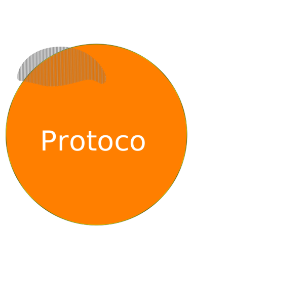 Orange Button Protocol PNG Clip art