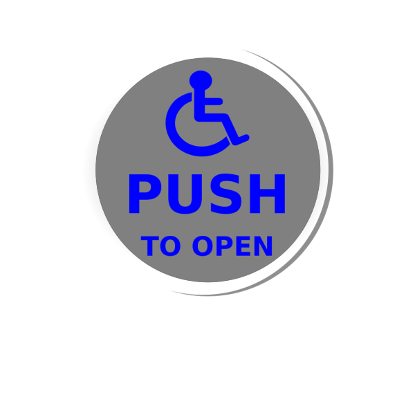 Handicapped Button PNG Clip art