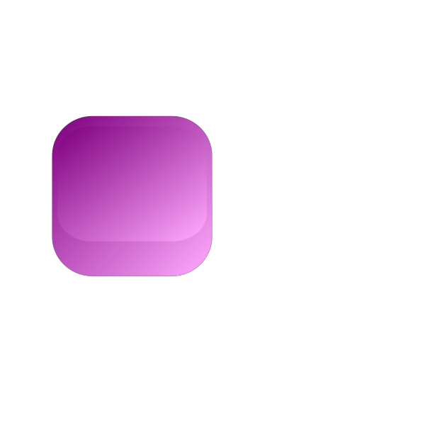 Purple Square Button PNG Clip art
