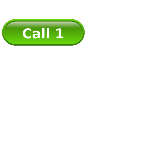 Green Button Call 1 PNG Clip art