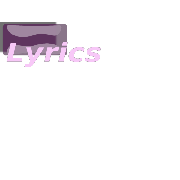 Lyricsbutton PNG Clip art