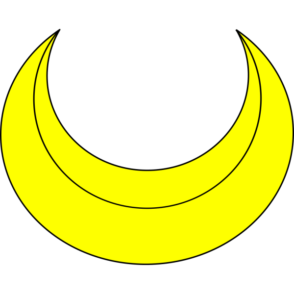 Five Interlaced Crescents PNG images