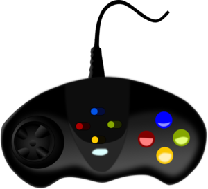 Sega Mega Drive Button Controller By Blueamnesiac D B H J PNG Clip art