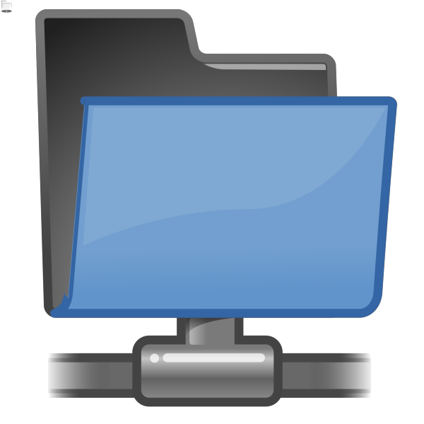 Blue Folder Icon PNG Clip art