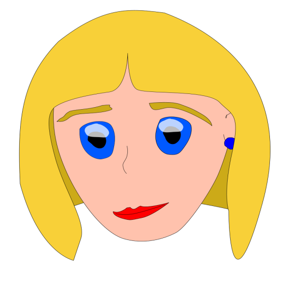 Girls Face PNG images