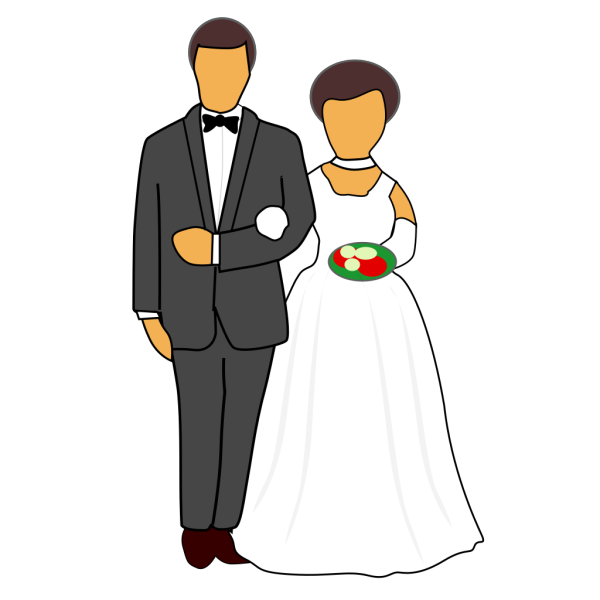 Wedding Couple PNG Clip art