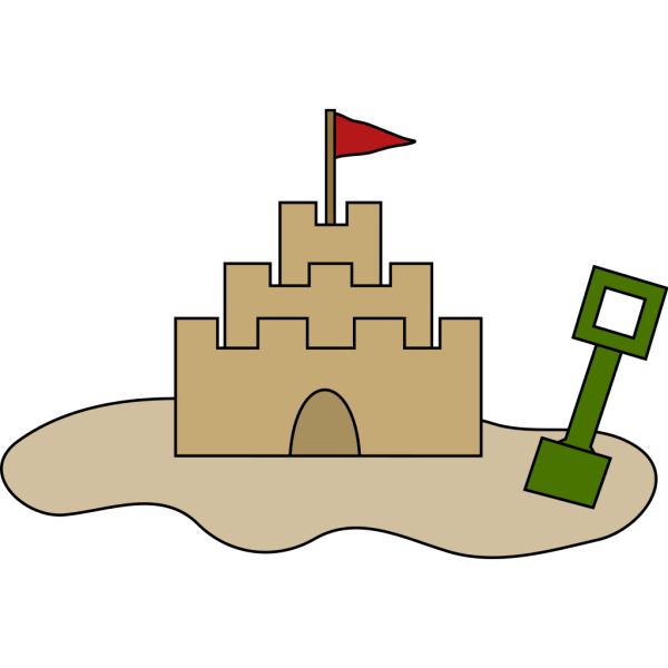 Sand Castle PNG Clip art