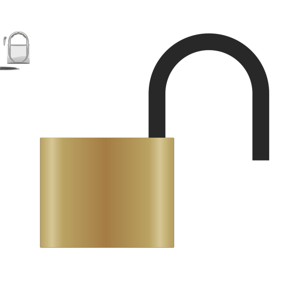 Lock - Open PNG Clip art