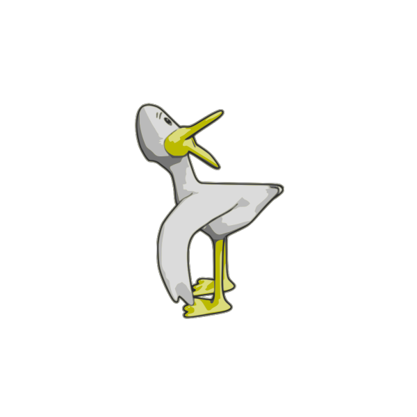Duck (yellow) PNG Clip art
