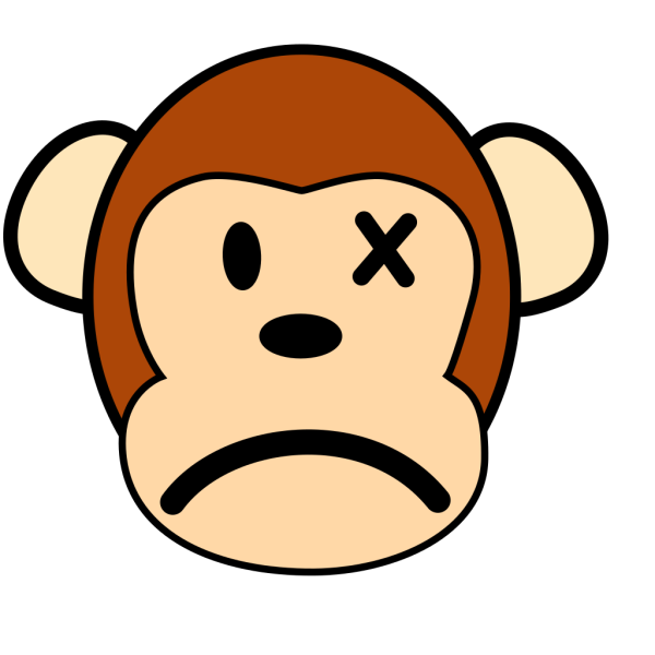 Angry Monkey PNG Clip art