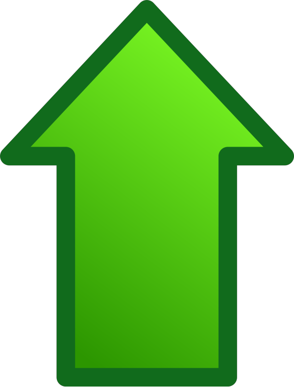 Arrow-up-green PNG Clip art