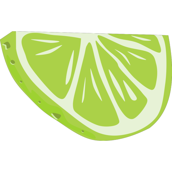 Lime (half Slice) PNG Clip art