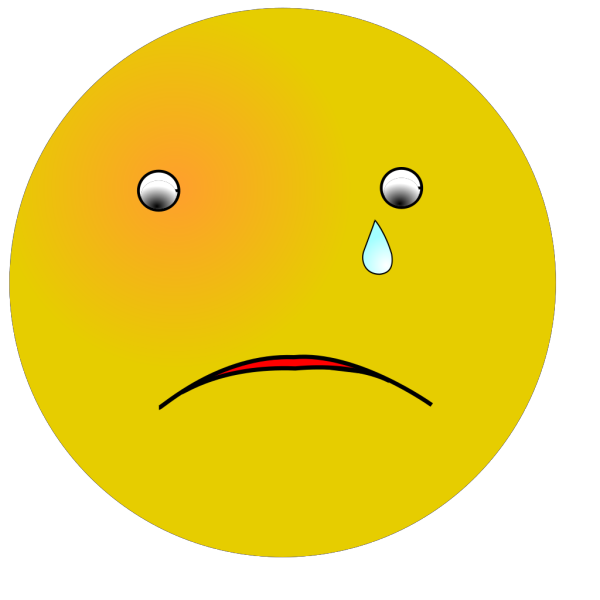 Crying Smiley PNG Clip art