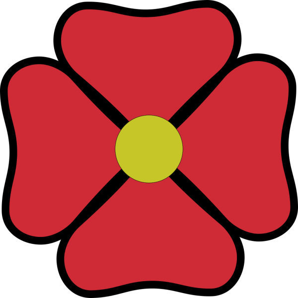 Red Flower PNG Clip art