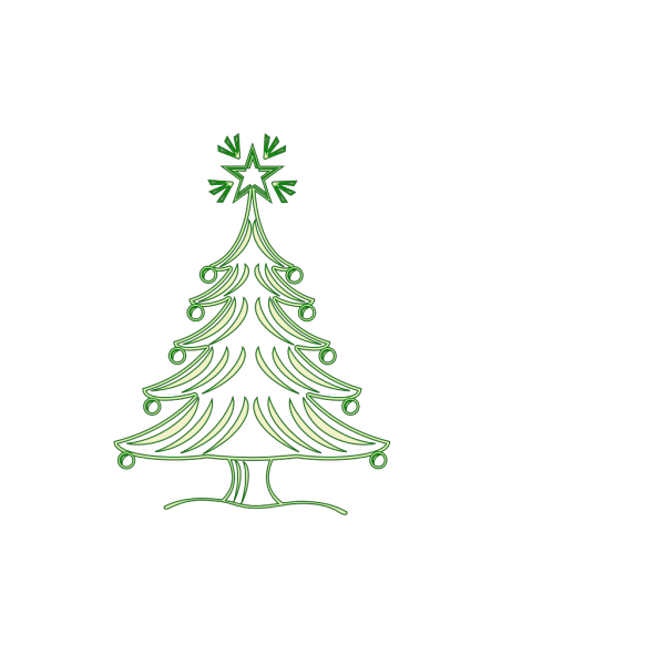 Christmas Tree 2 PNG Clip art