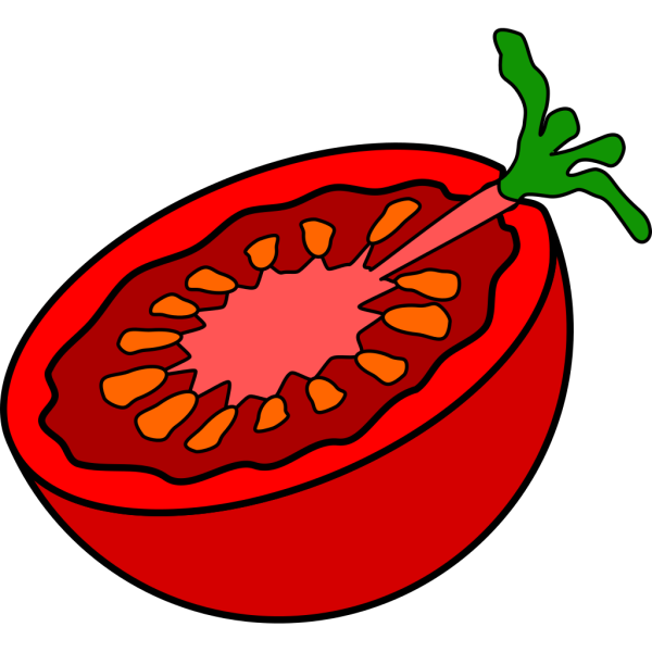 Cut Tomato PNG images