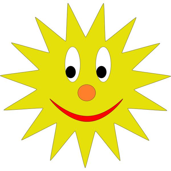 Sun Avatar PNG Clip art