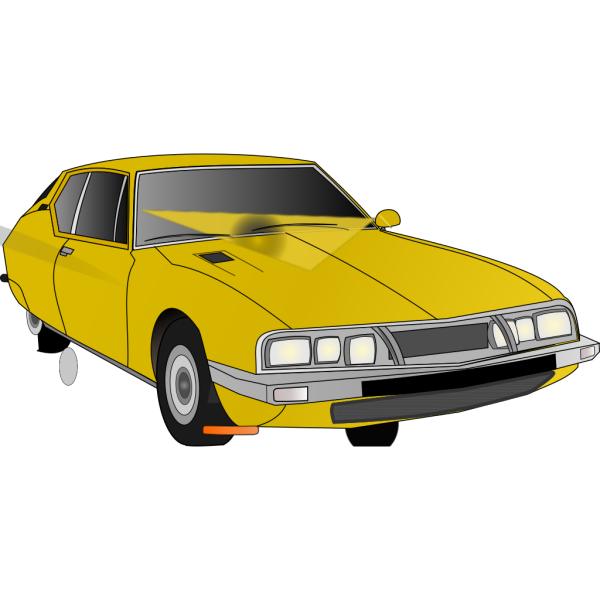 Yellow Car Vehicle PNG images