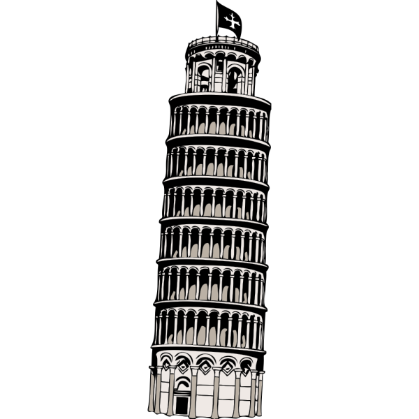Leaning Tower Of Pisa PNG Clip art