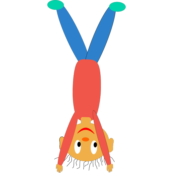 Boy Hand Stand PNG images