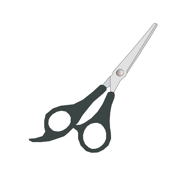 Grey Scissor PNG Clip art