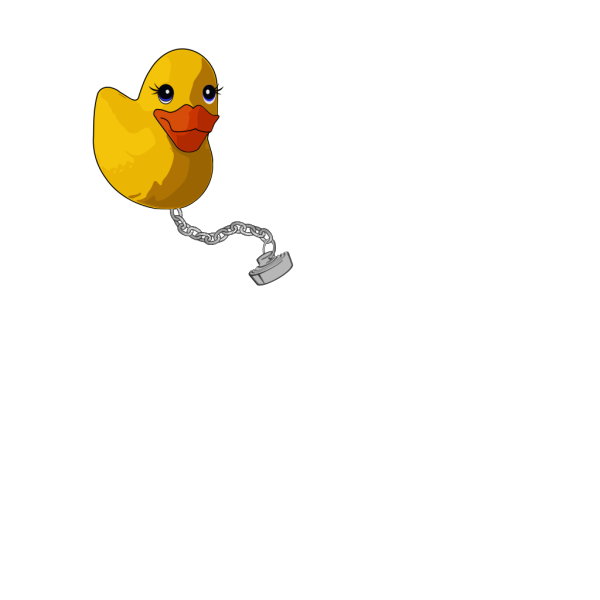 Bathtub Duck PNG Clip art