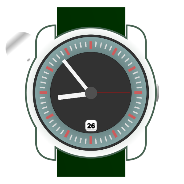 Analog Wristwatch PNG Clip art