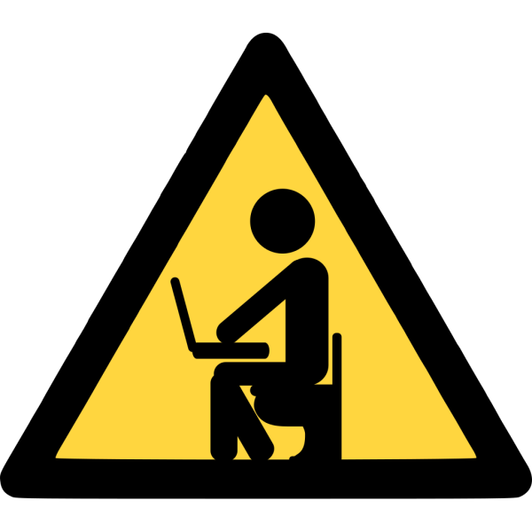 Laptop User Sign PNG Clip art