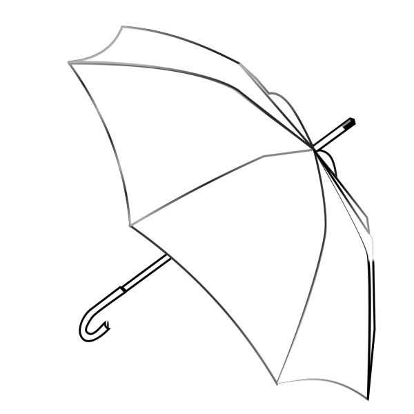 Umbrella Outline PNG Clip art
