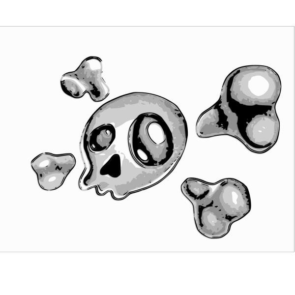Skull And Bones 3 PNG Clip art