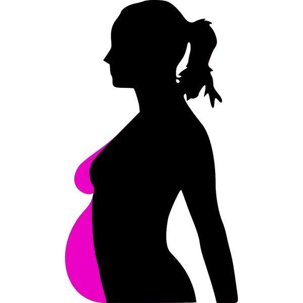 Pregnancy Silhouette 6 PNG images