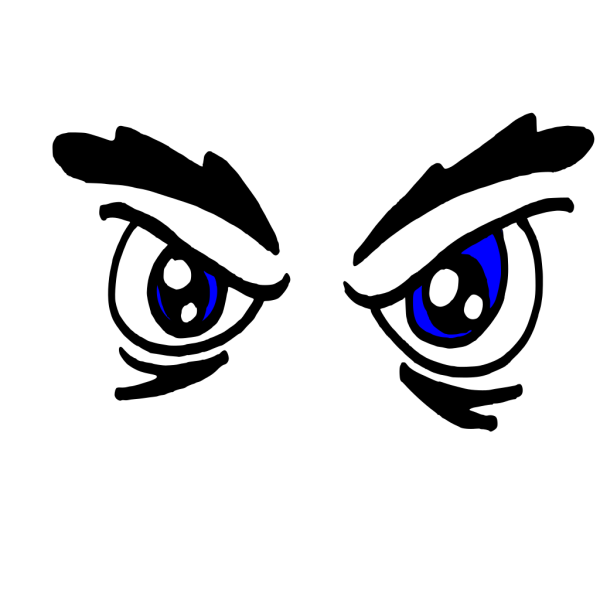 Angry Eyes PNG Clip art