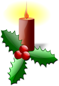 Christmas Candle PNG Clip art