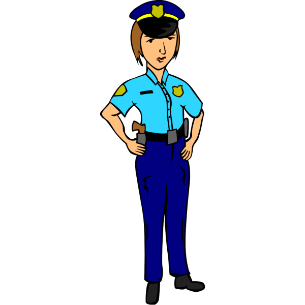Woman Police Officer PNG Clip art