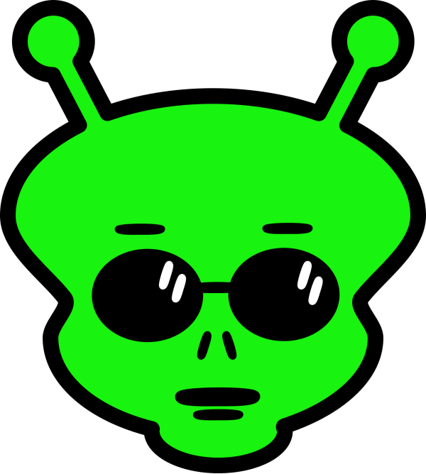 Alien Face PNG Clip art