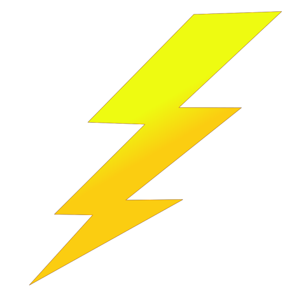 Lightning Bolt PNG Clip art
