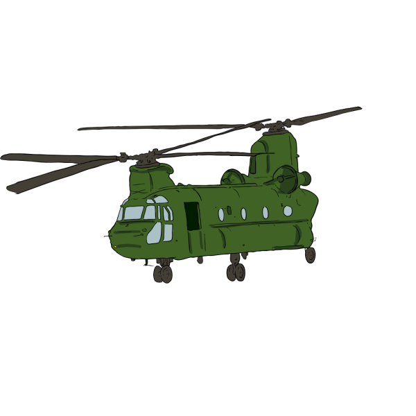 Chinook Helicopter PNG Clip art