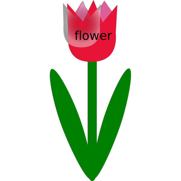 Flower And Bud PNG Clip art