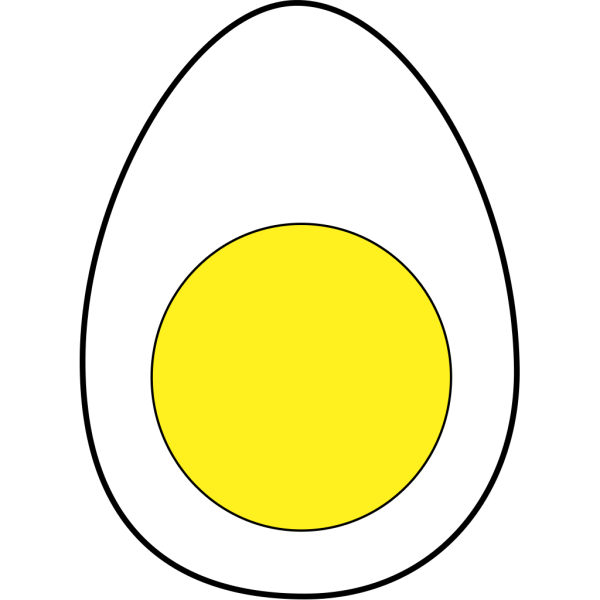 Egg White Yellow Protein PNG Clip art