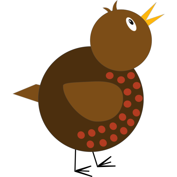 Whimsical Robin PNG images