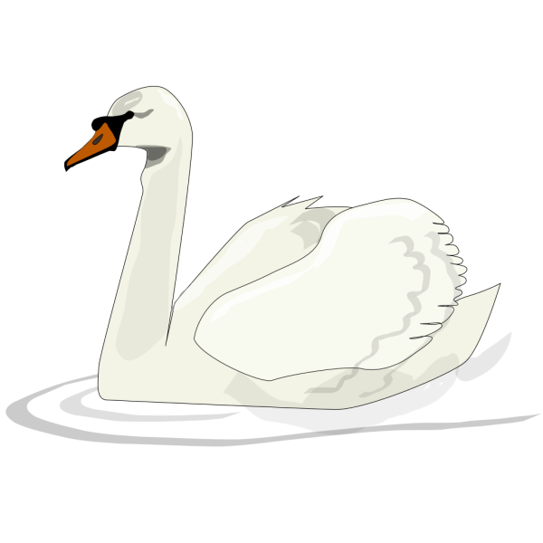 Swan1 PNG Clip art