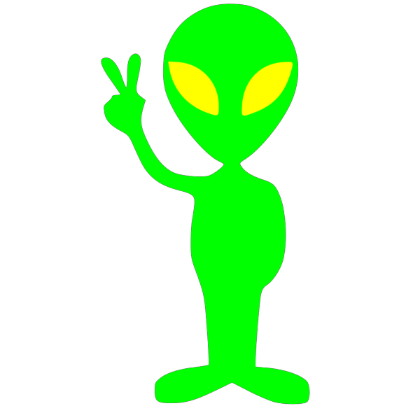 Laurent Little Green Alien PNG Clip art