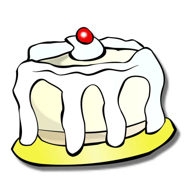 White Cake PNG Clip art