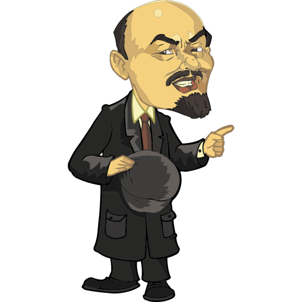 Lenin Caricature PNG images