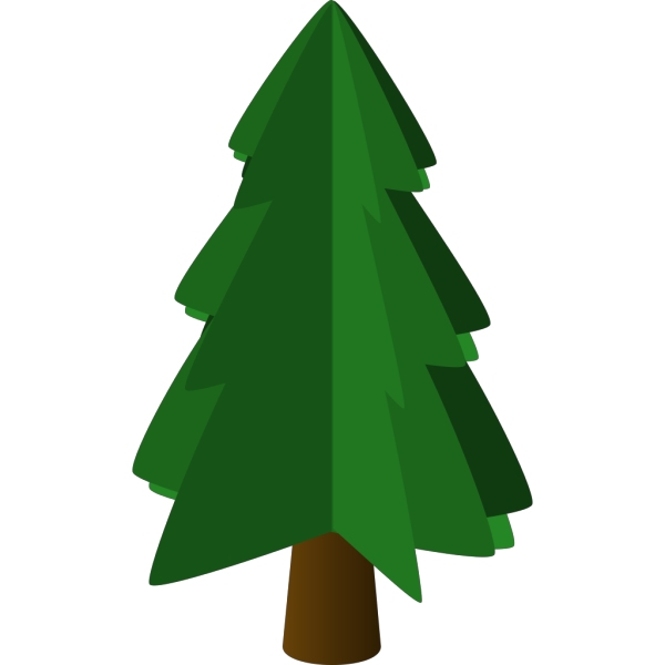 Tree Symbol 3d PNG Clip art