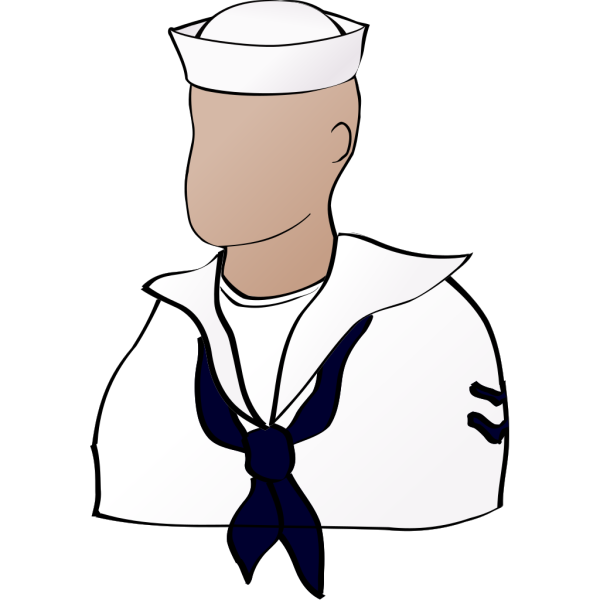 Faceless Sailor PNG Clip art