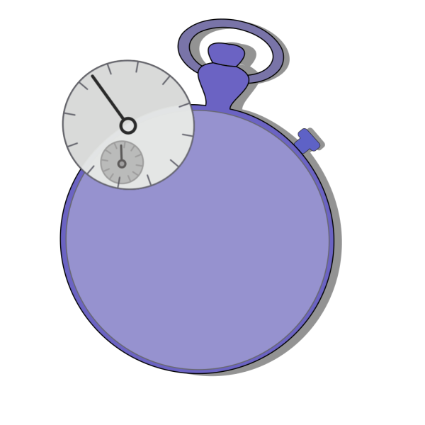 Old Style Stop Watch PNG Clip art