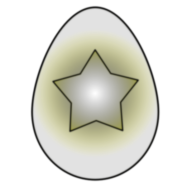Easter Egg Star PNG Clip art
