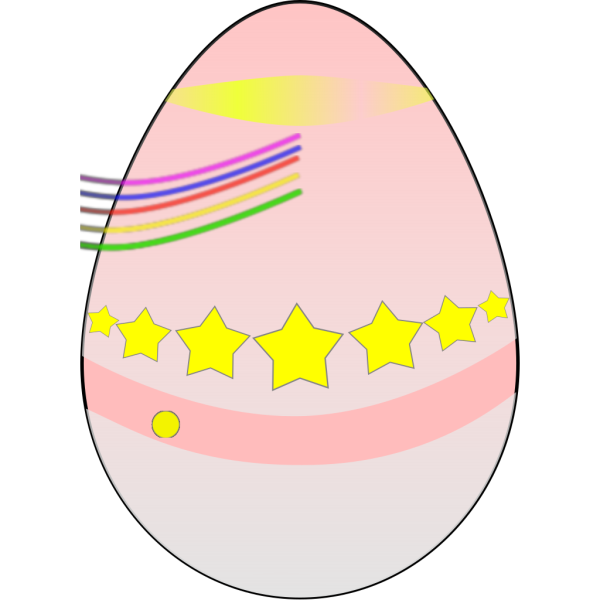 Easter Egg Painted PNG Clip art