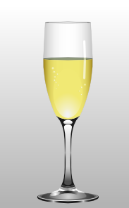 Glass Of Champagne PNG Clip art